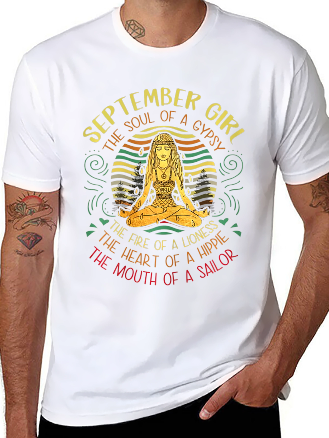 September Girl Gypsy Soul Graphic T-Shirt