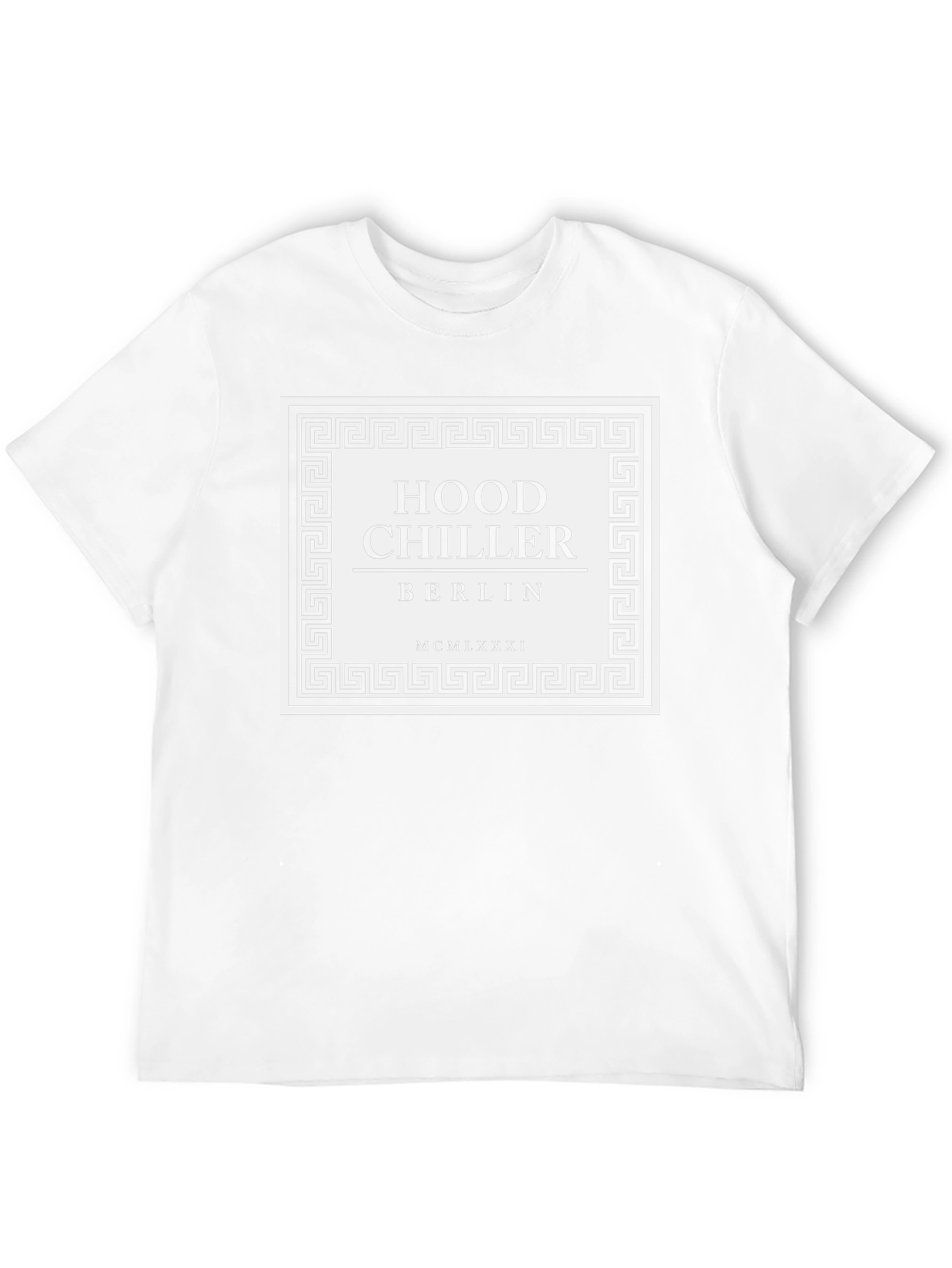 Hood Chiller Berlin Tee - Black Graphic T-Shirt