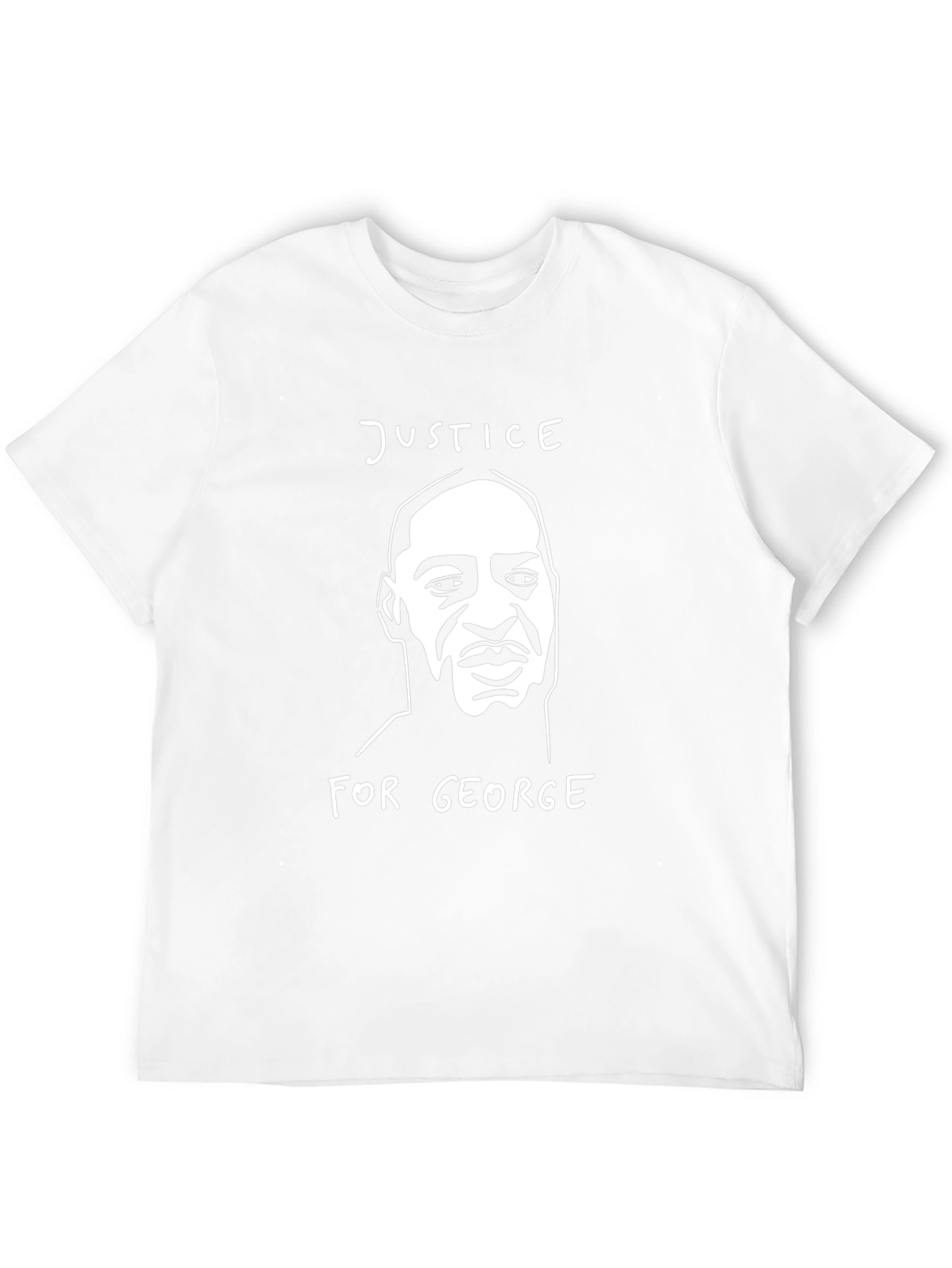 Justice for George Black T-Shirt