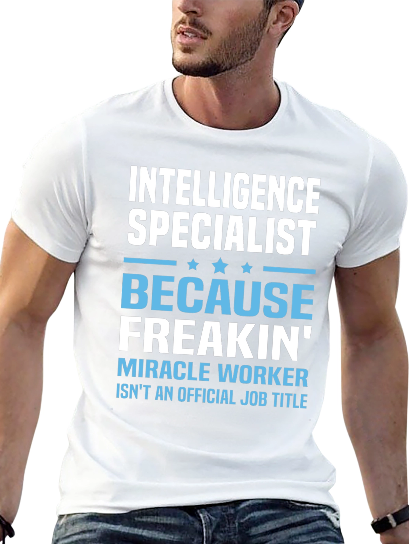 Intelligence Specialist Funny Job Title T-Shirt