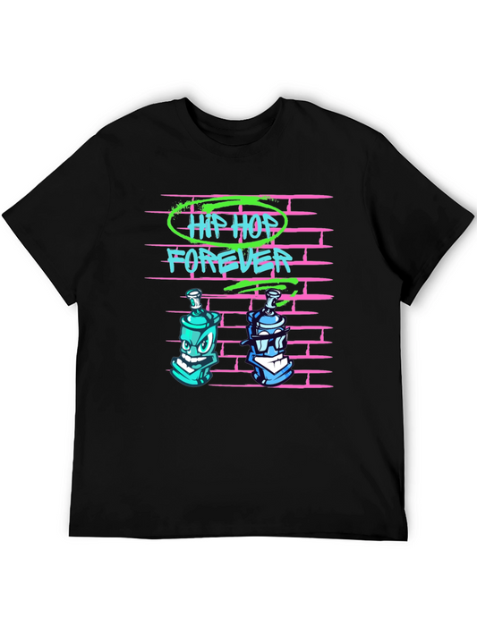 Hip Hop Forever Graffiti Graphic Tee