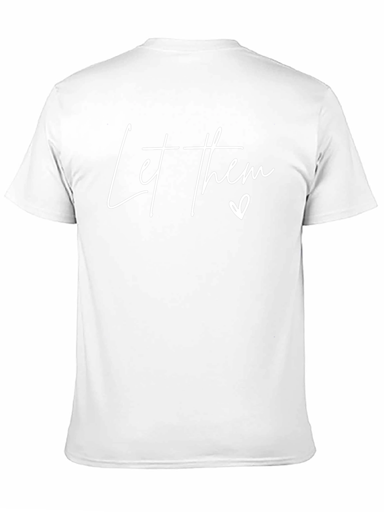 Let Them Black Graphic Tee