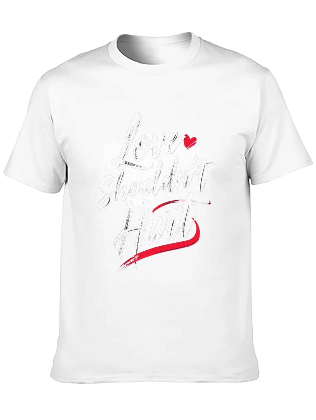Love Shouldnt Hurt Graphic T-Shirt