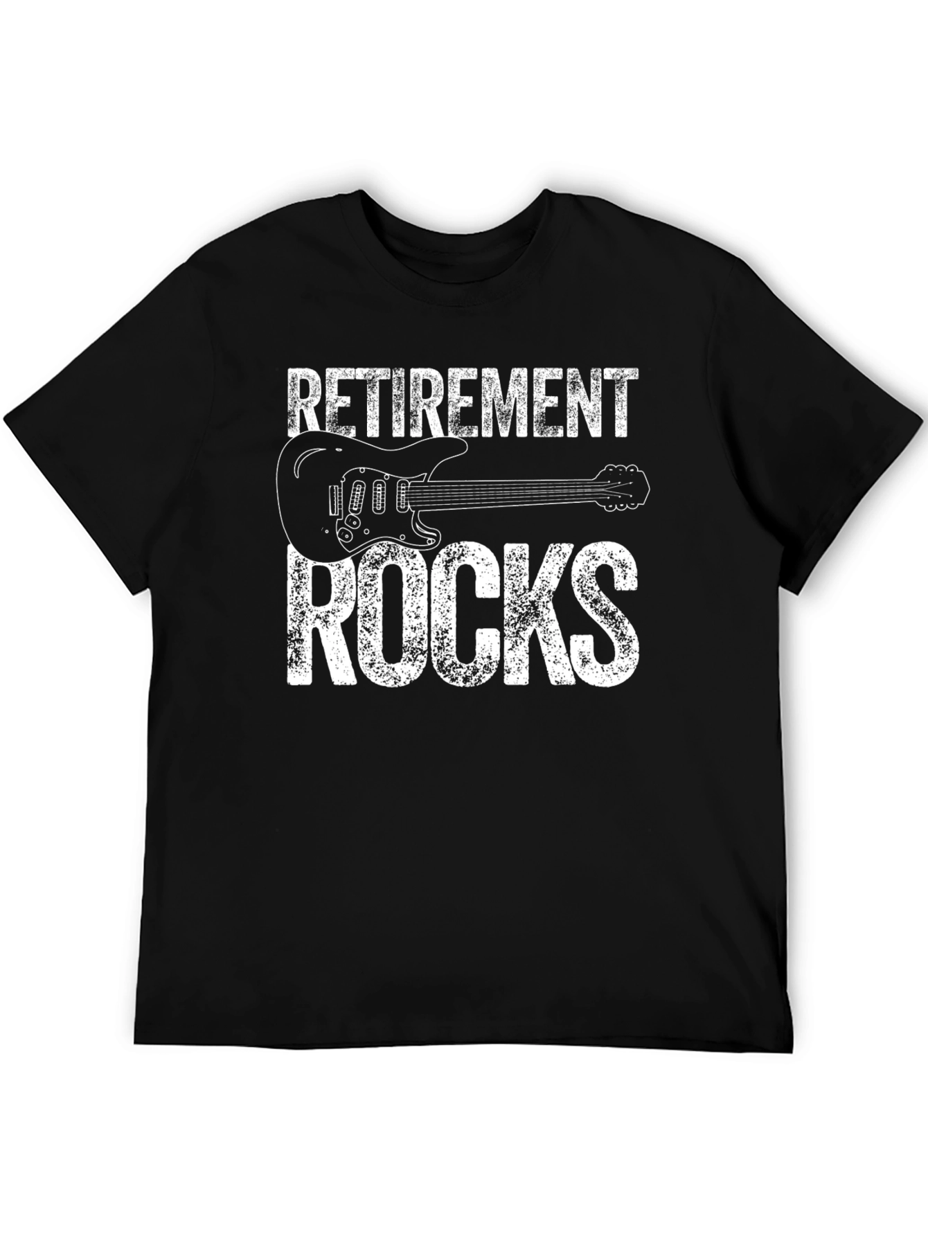 Retirement Rocks Guitar T-Shirt