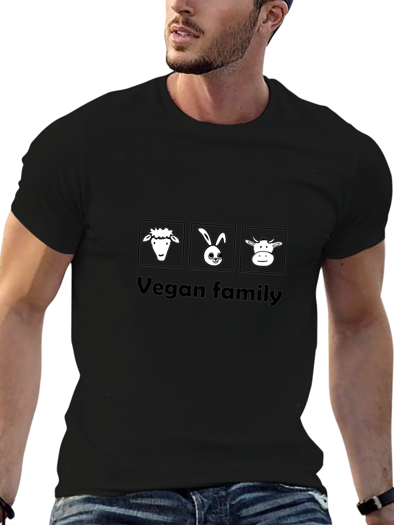Vegan Family T-Shirt - Animal Lover Tee