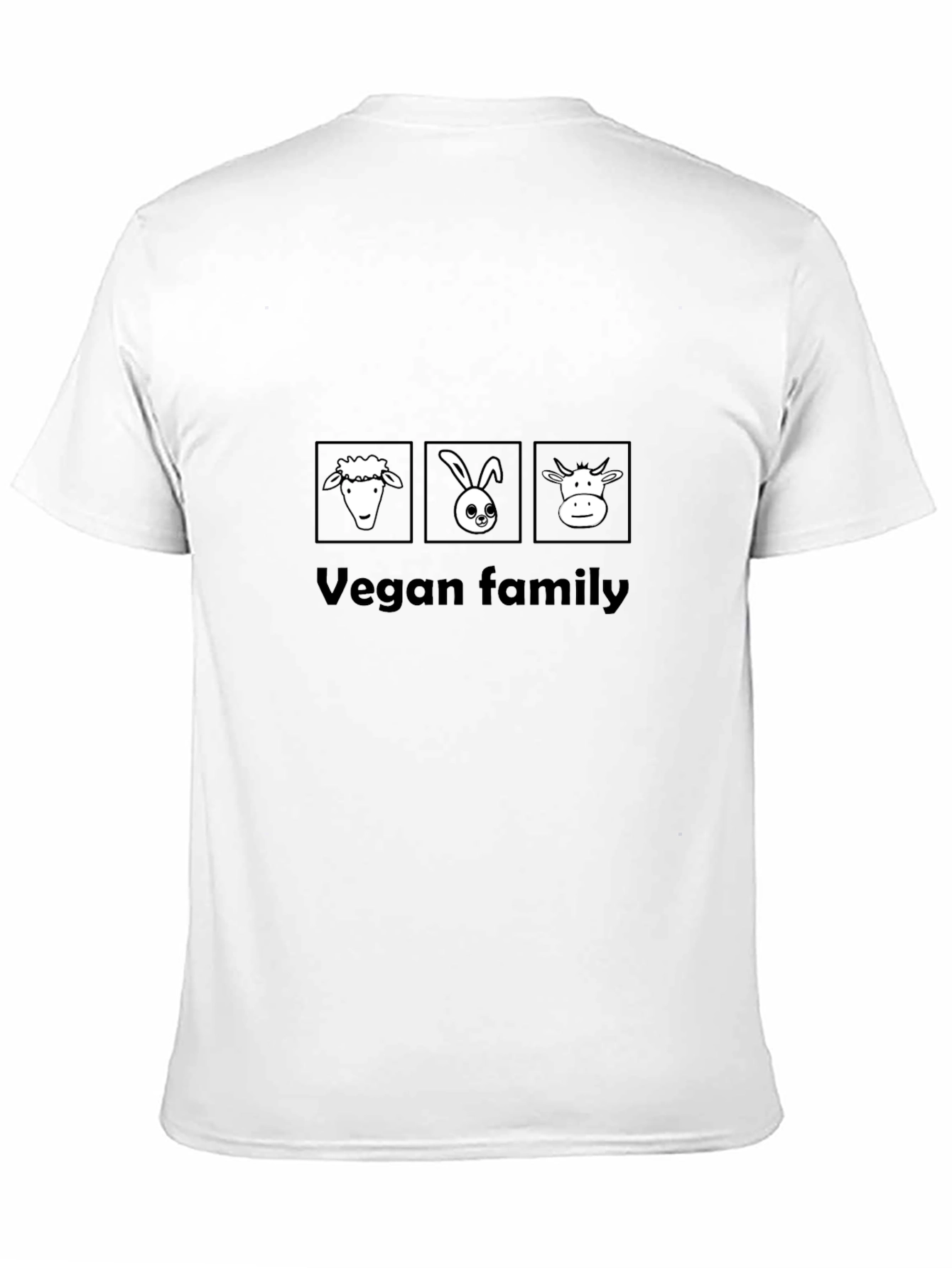 Vegan Family T-Shirt - Animal Lover Tee