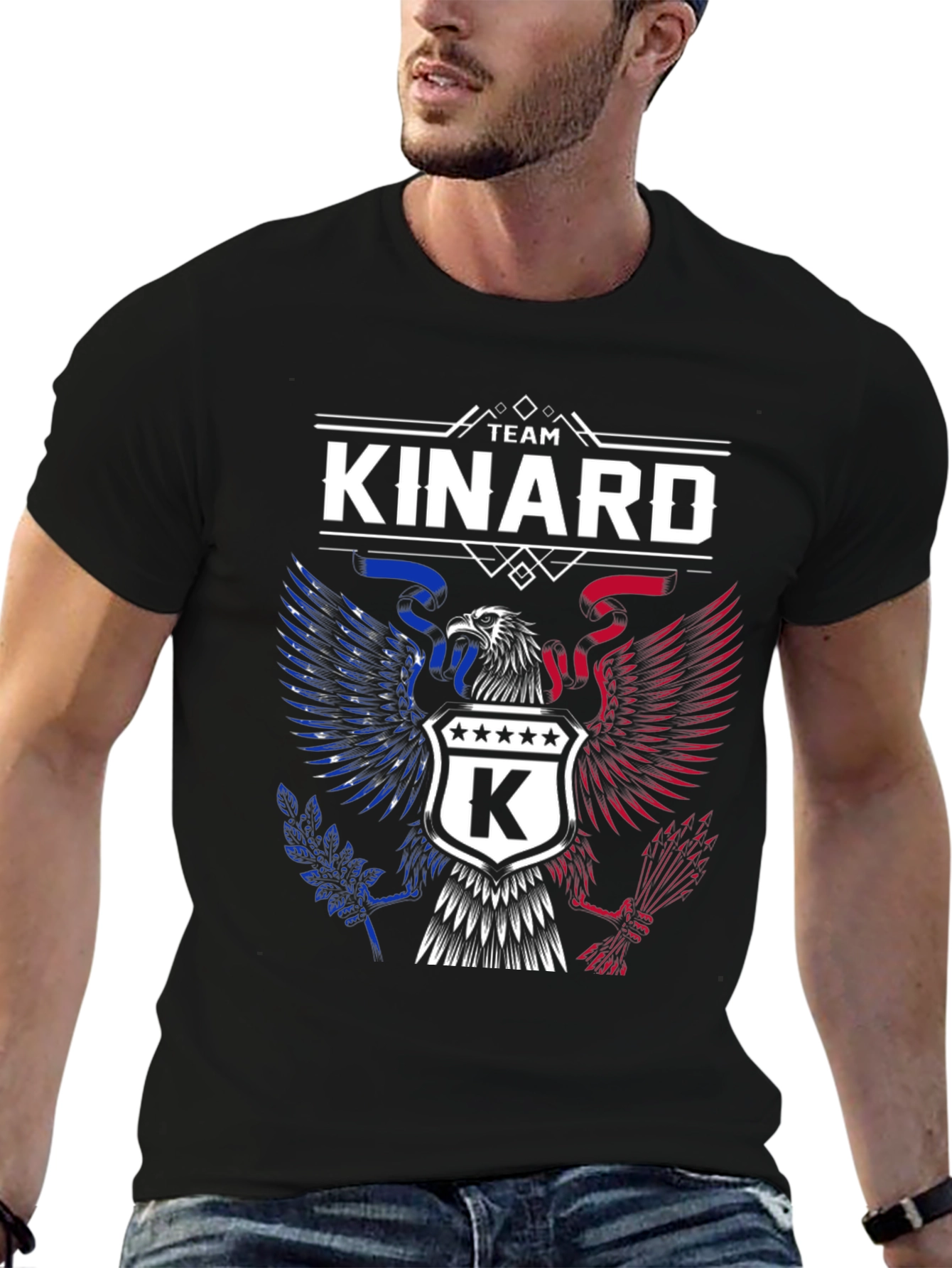 Team Kinard Patriotic Eagle T-Shirt