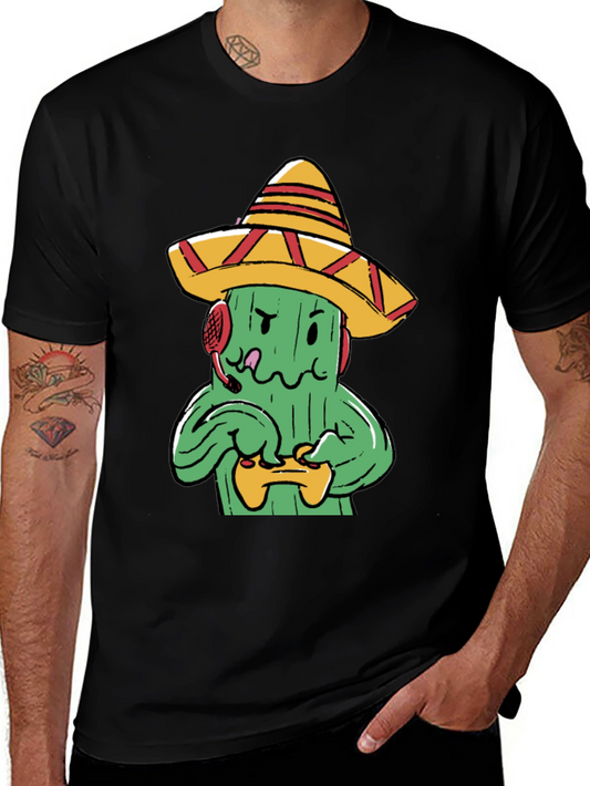Gaming Cactus T-Shirt - Wear Your Passion!