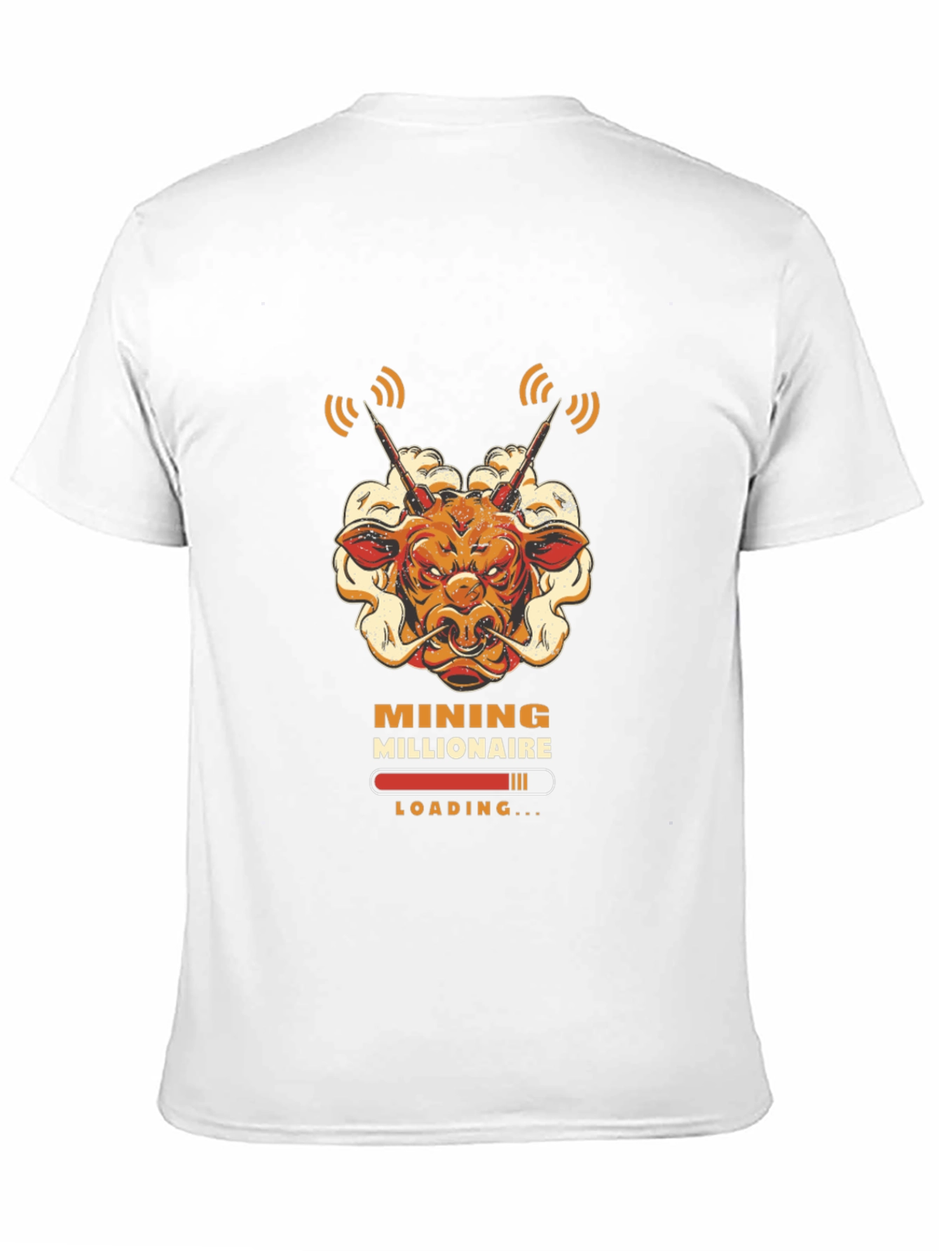 Mining Millionaire Bull T-Shirt - Crypto Trader Tee