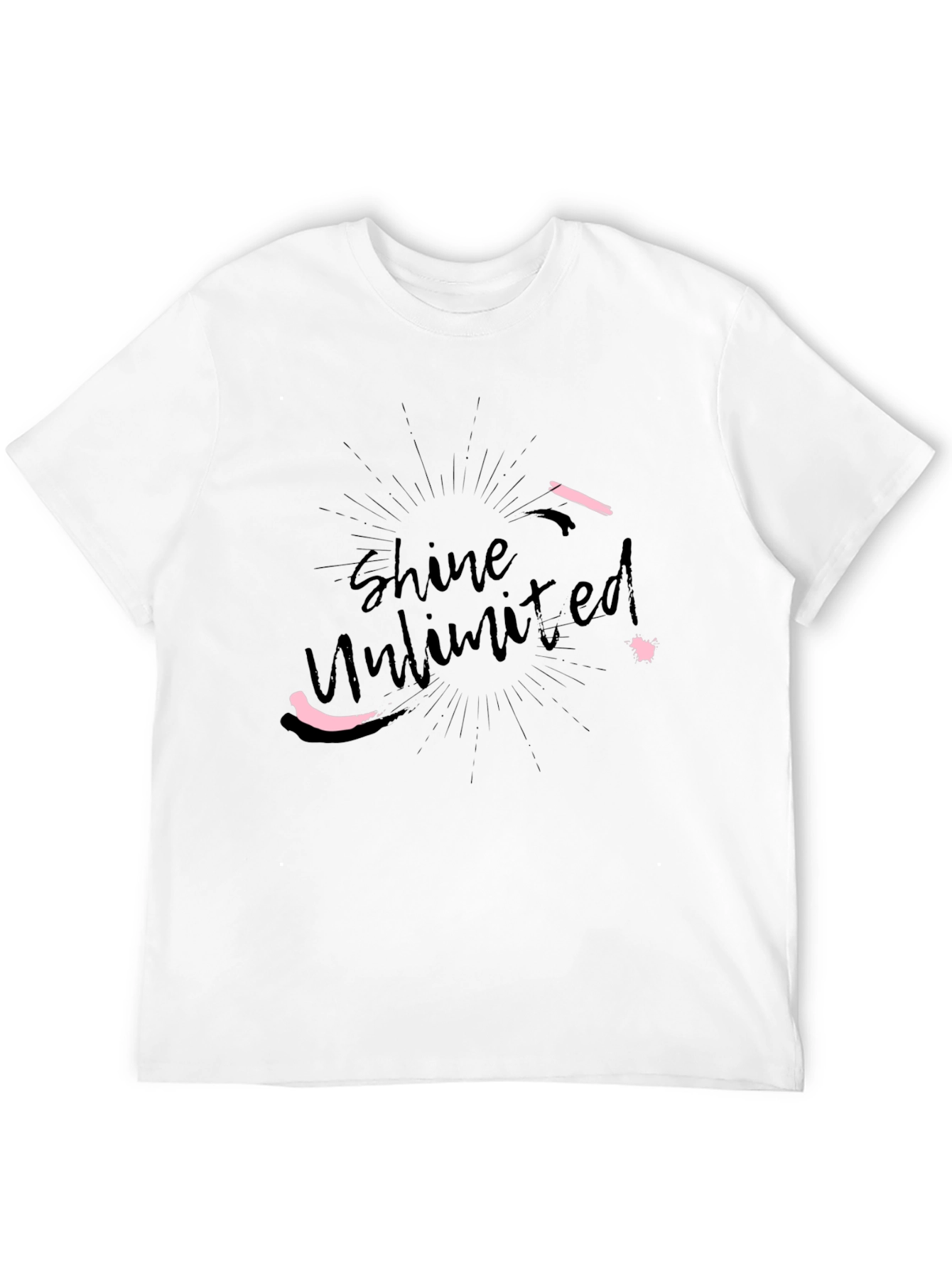 Shine Unlimited Black Graphic Tee