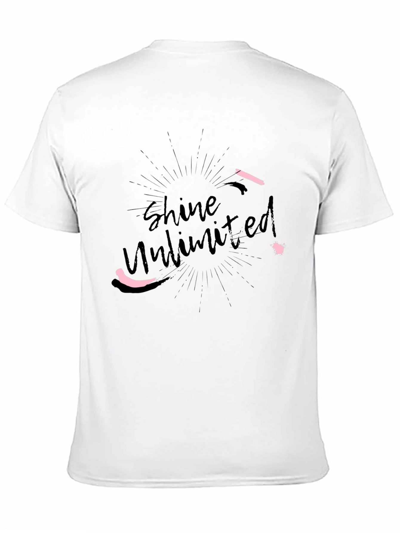 Shine Unlimited Black Graphic Tee