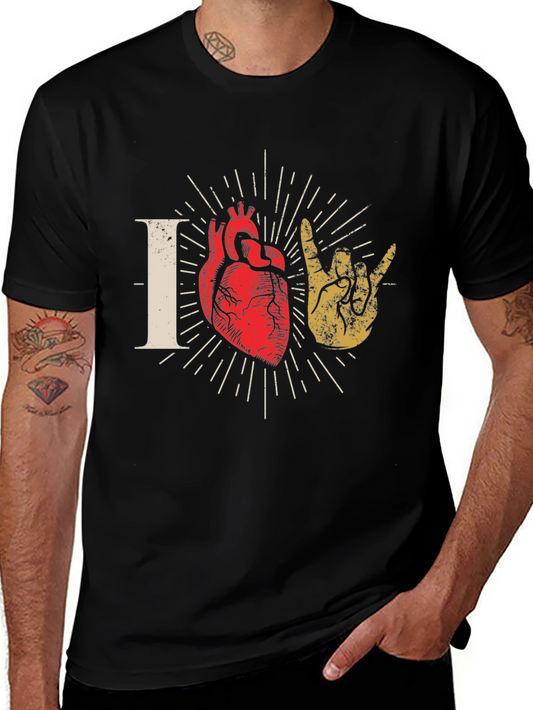 I Love You Hand Heart T-Shirt