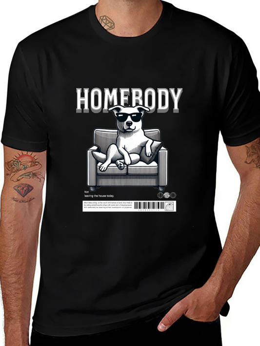Homebody Dog Graphic Tee - Relaxed Fit