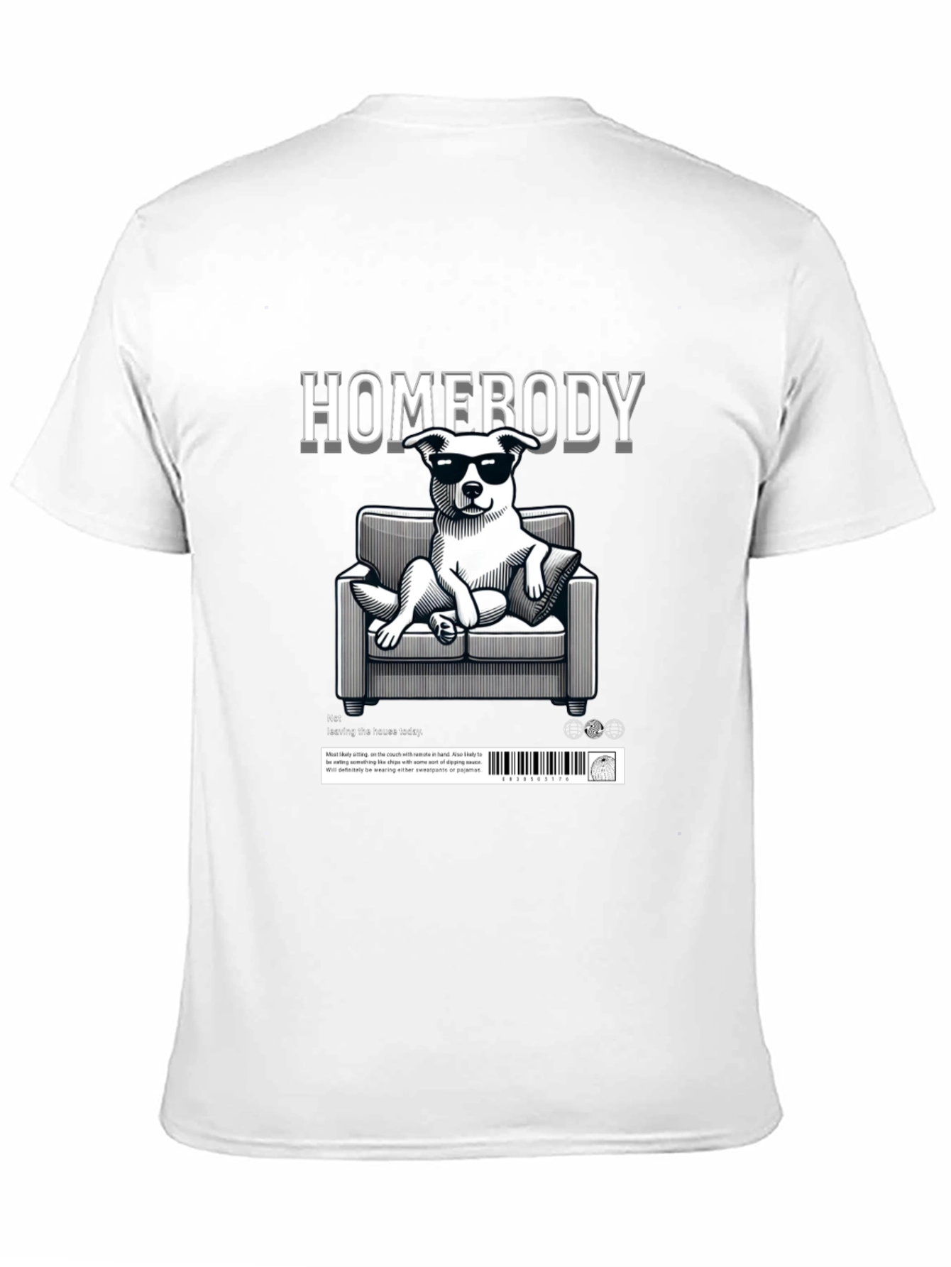 Homebody Dog Graphic Tee - Relaxed Fit