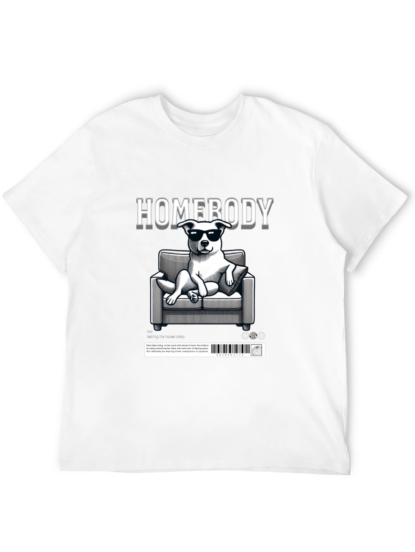 Homebody Dog Graphic Tee - Relaxed Fit