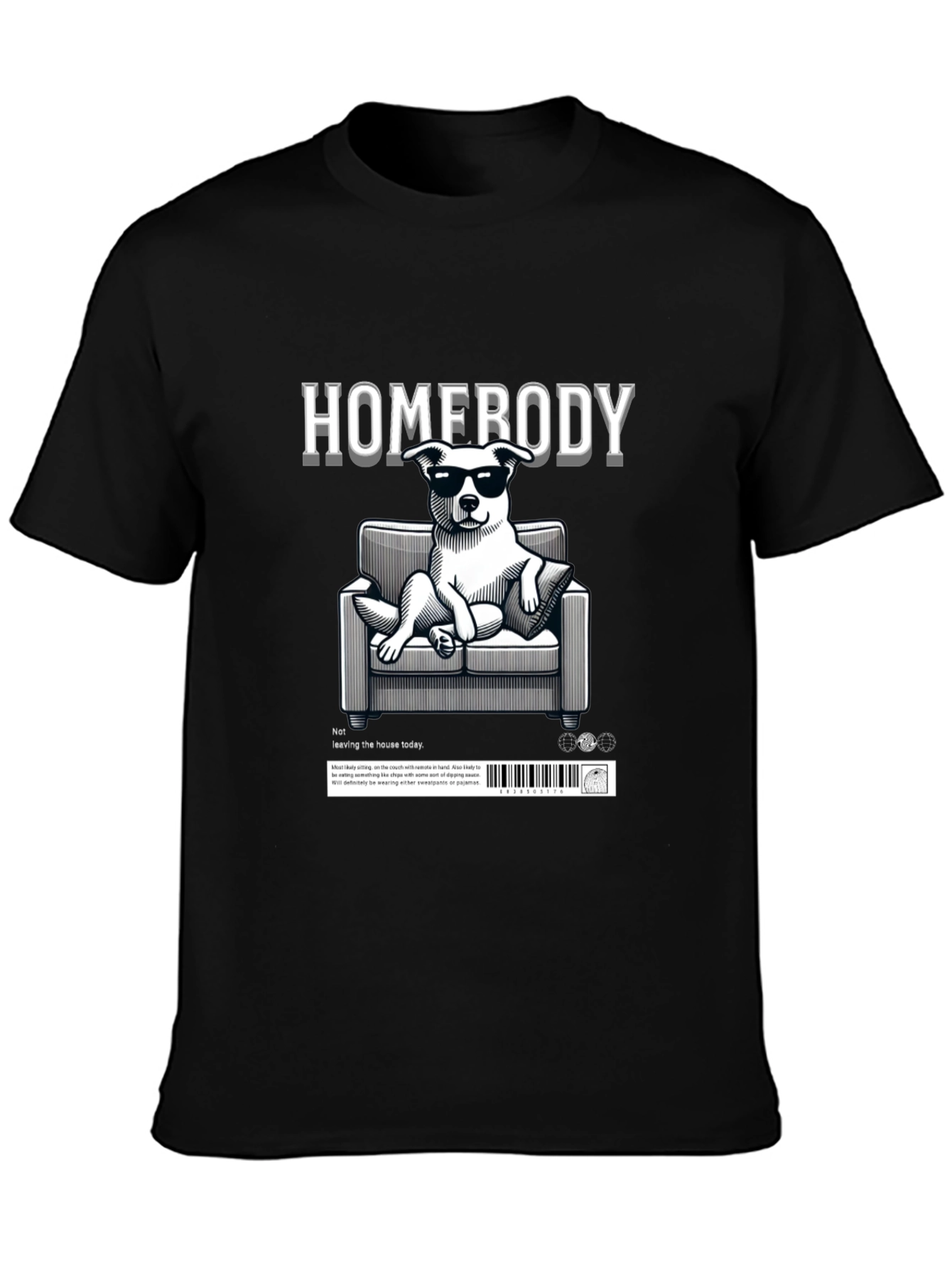Homebody Dog Graphic Tee - Relaxed Fit