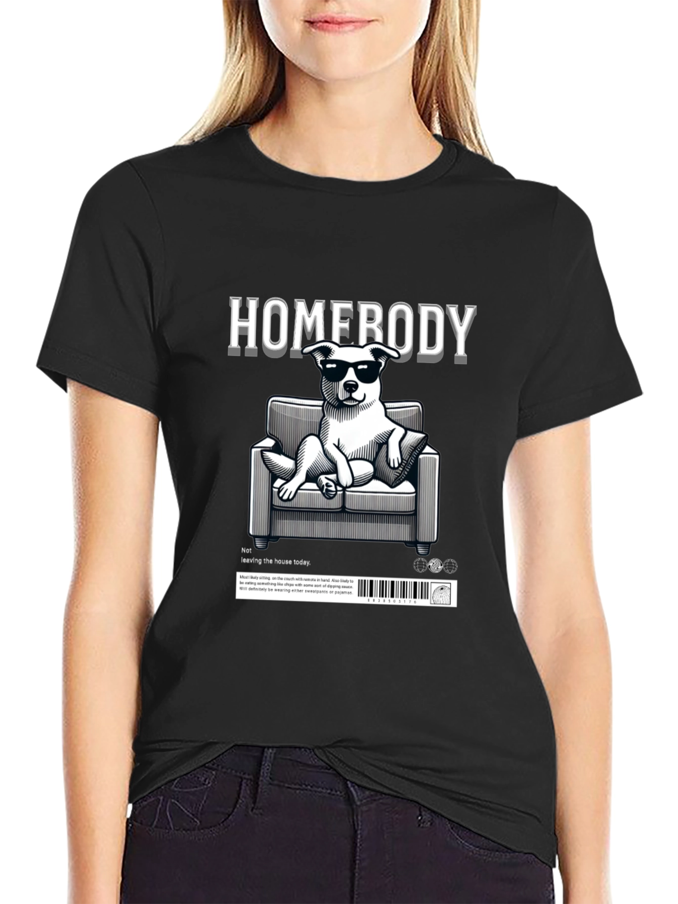 Homebody Dog Graphic Tee - Relaxed Fit