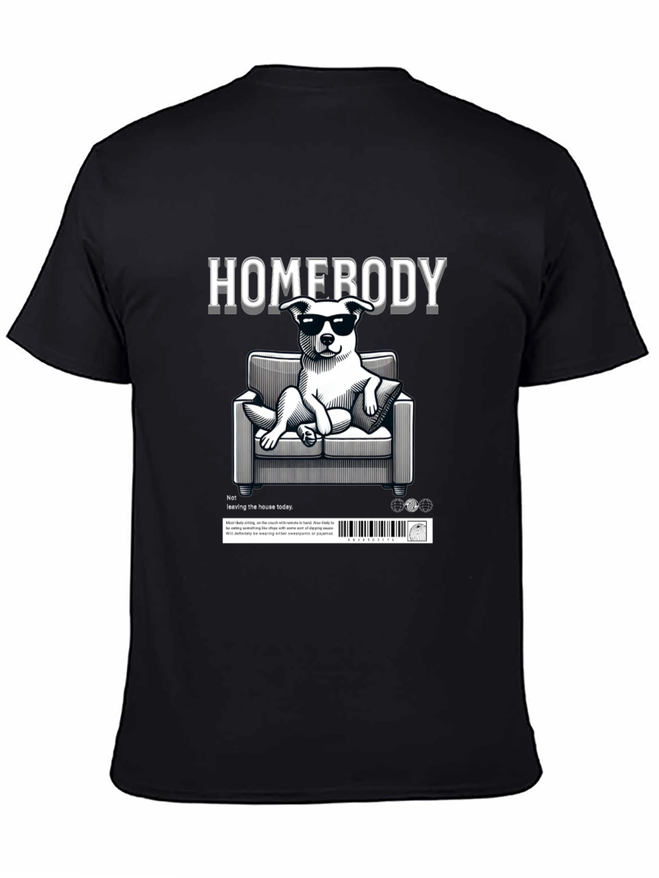 Homebody Dog Graphic Tee - Relaxed Fit
