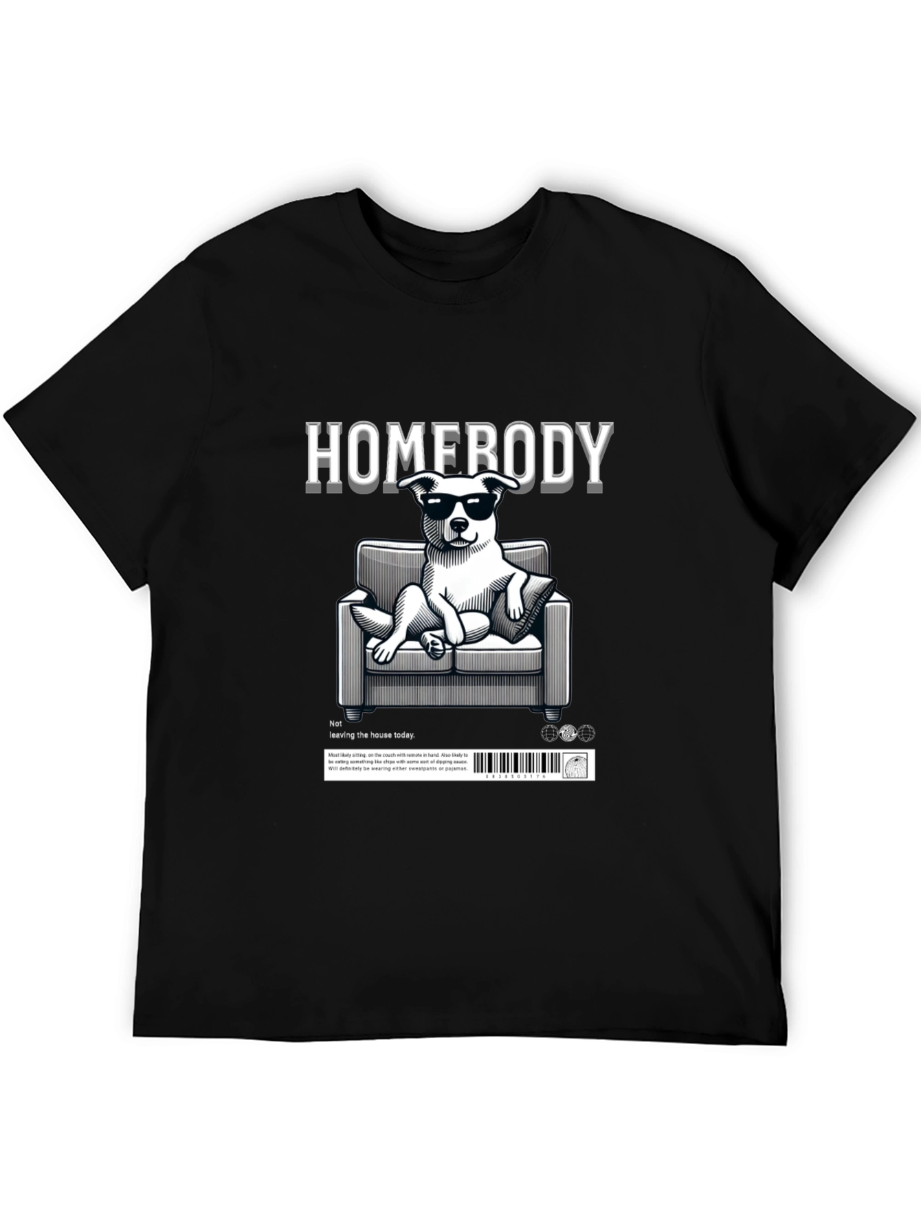 Homebody Dog Graphic Tee - Relaxed Fit