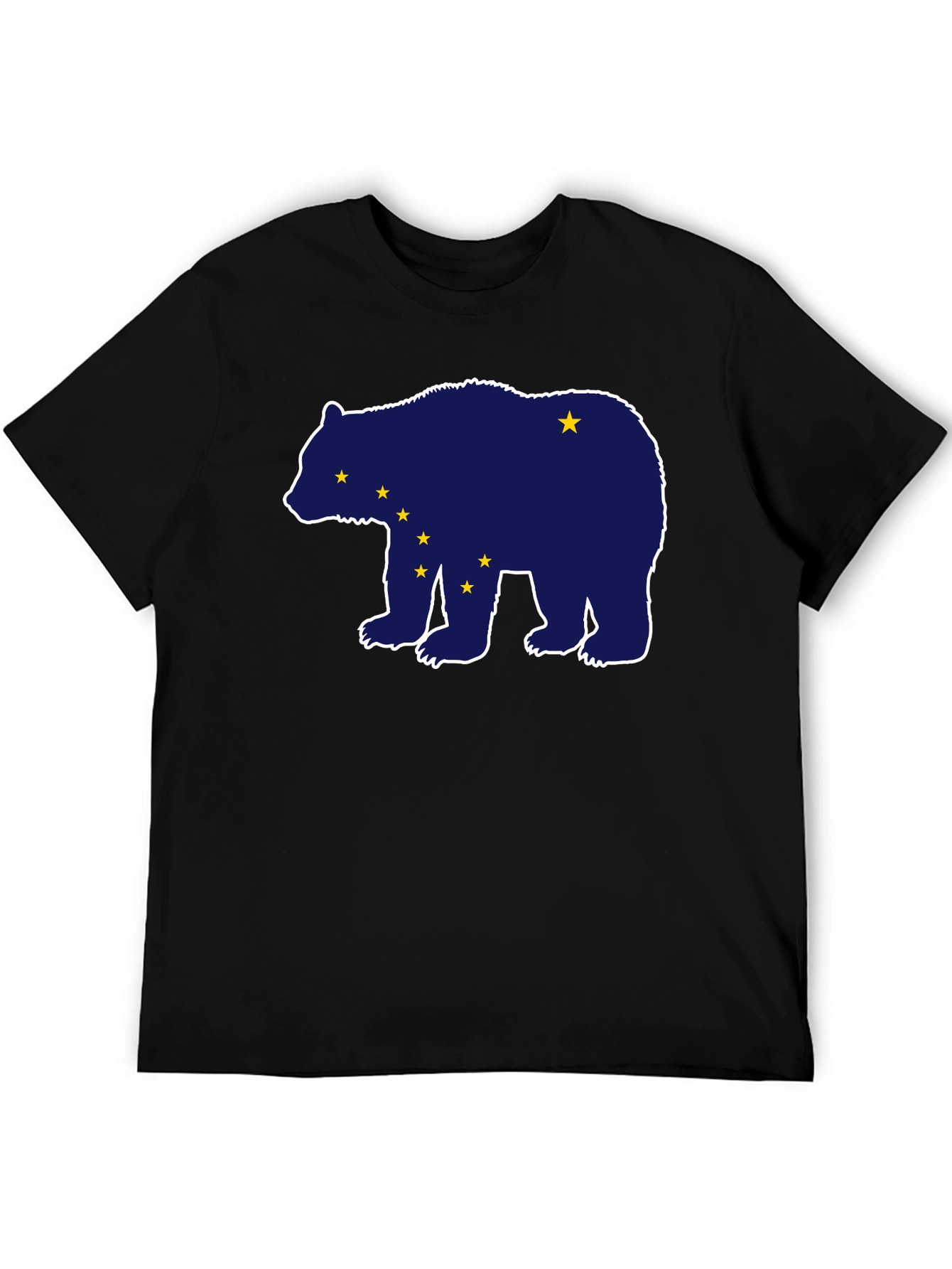 Alaska Bear T-Shirt - Midnight Blue