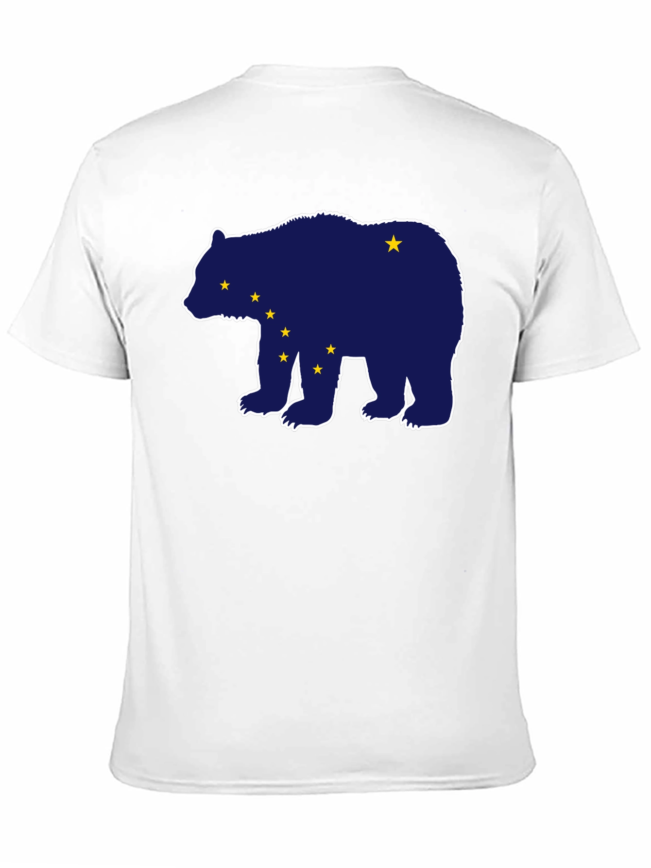 Alaska Bear T-Shirt - Midnight Blue