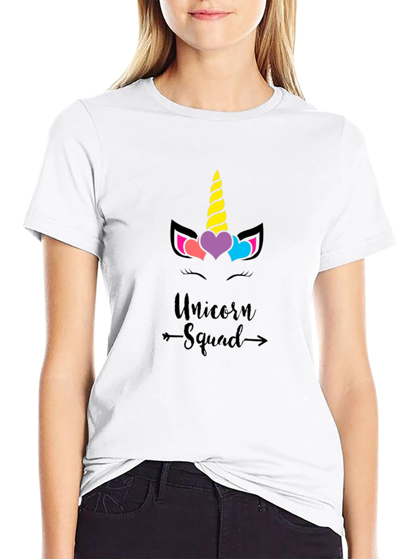 Unicorn Squad Black T-Shirt