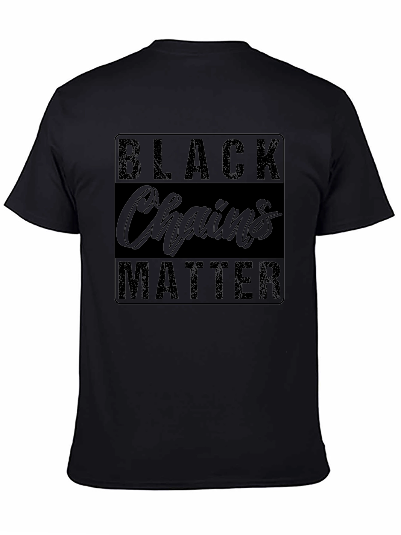 Black Chains Matter Graphic T-Shirt