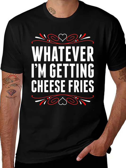 Cheese Fries T-Shirt - Funny Foodie Tee