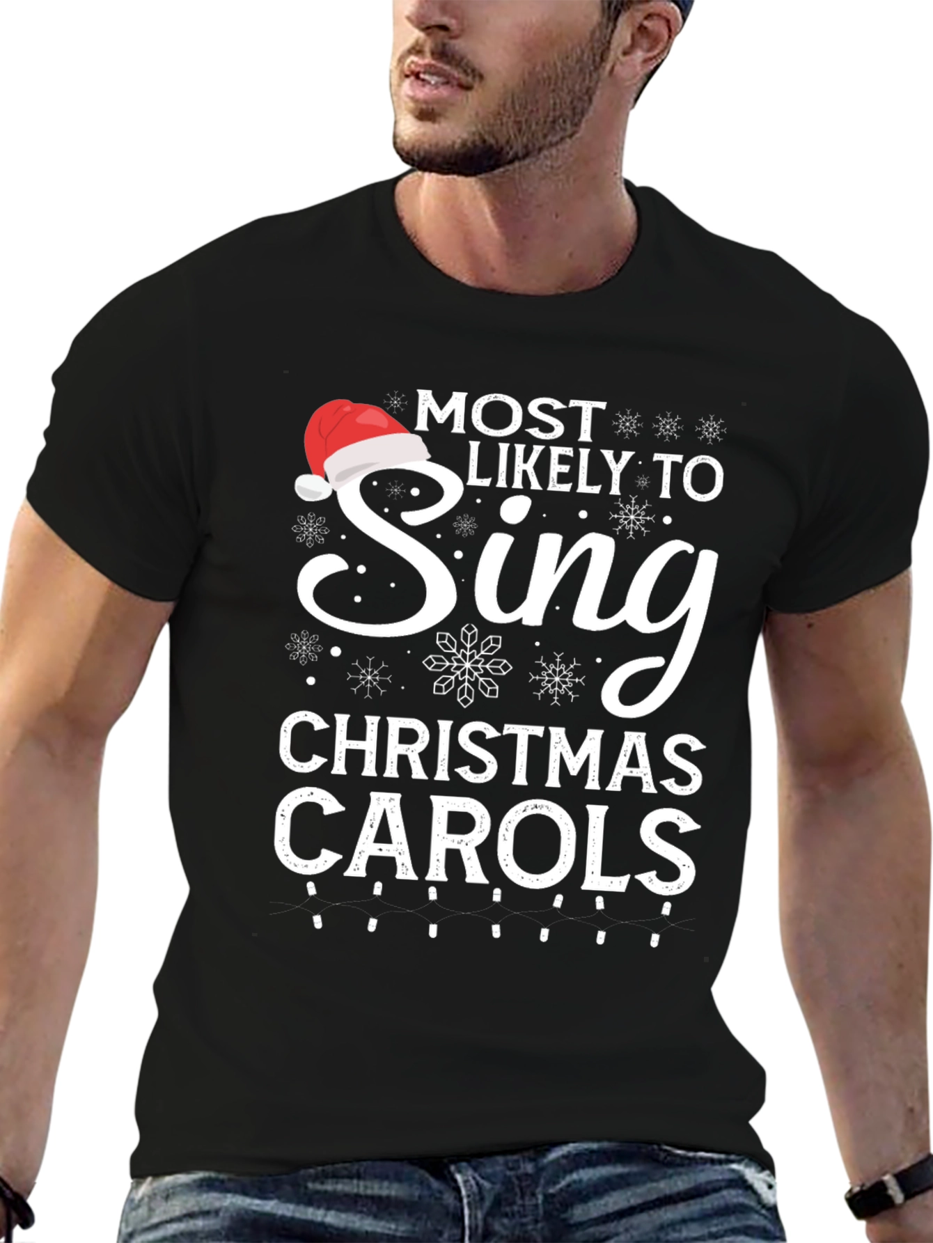 Most Likely To Sing Christmas Carols T-Shirt