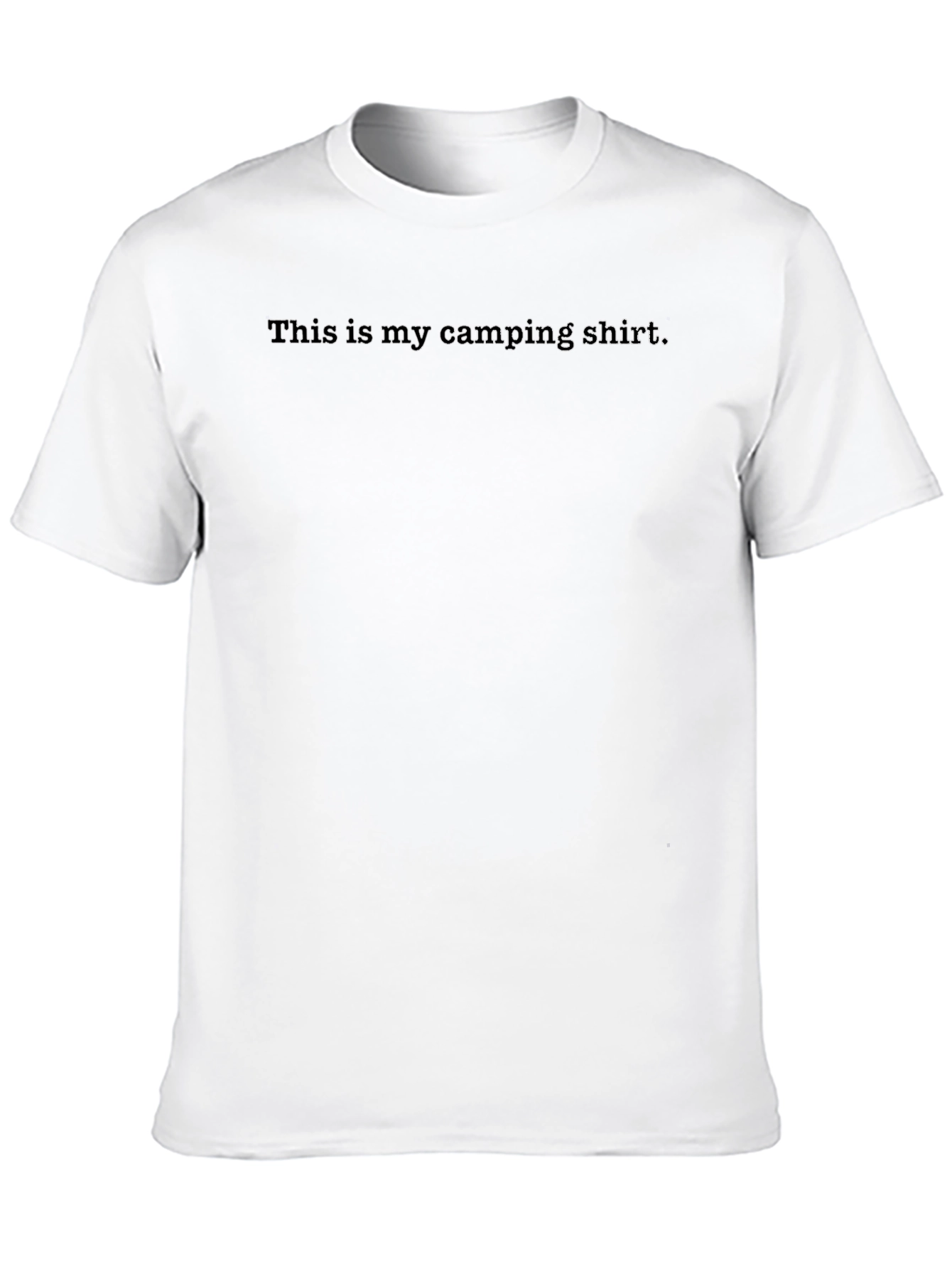 Camping Shirt - Black Tee