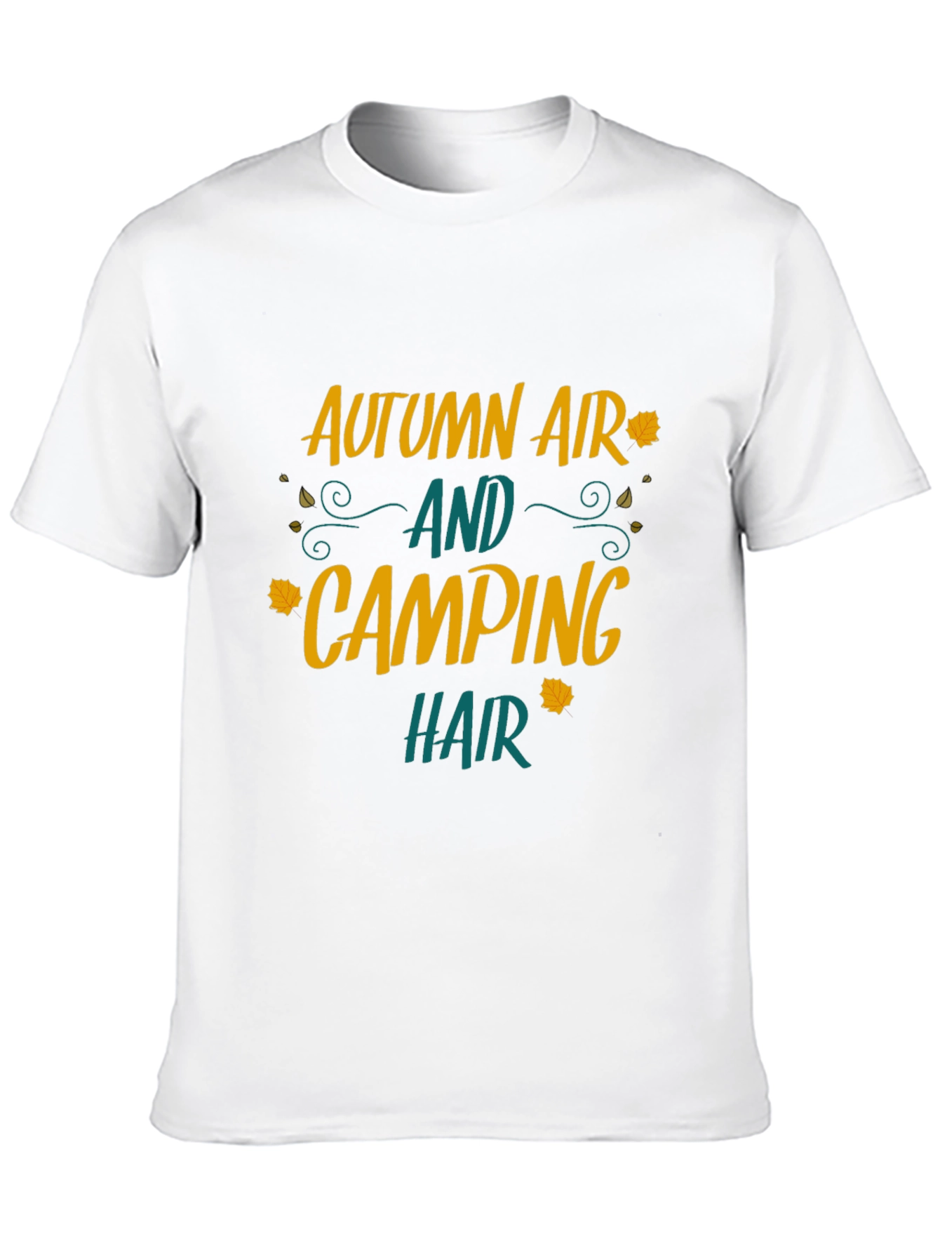 Autumn Air Camping Hair Graphic Tee