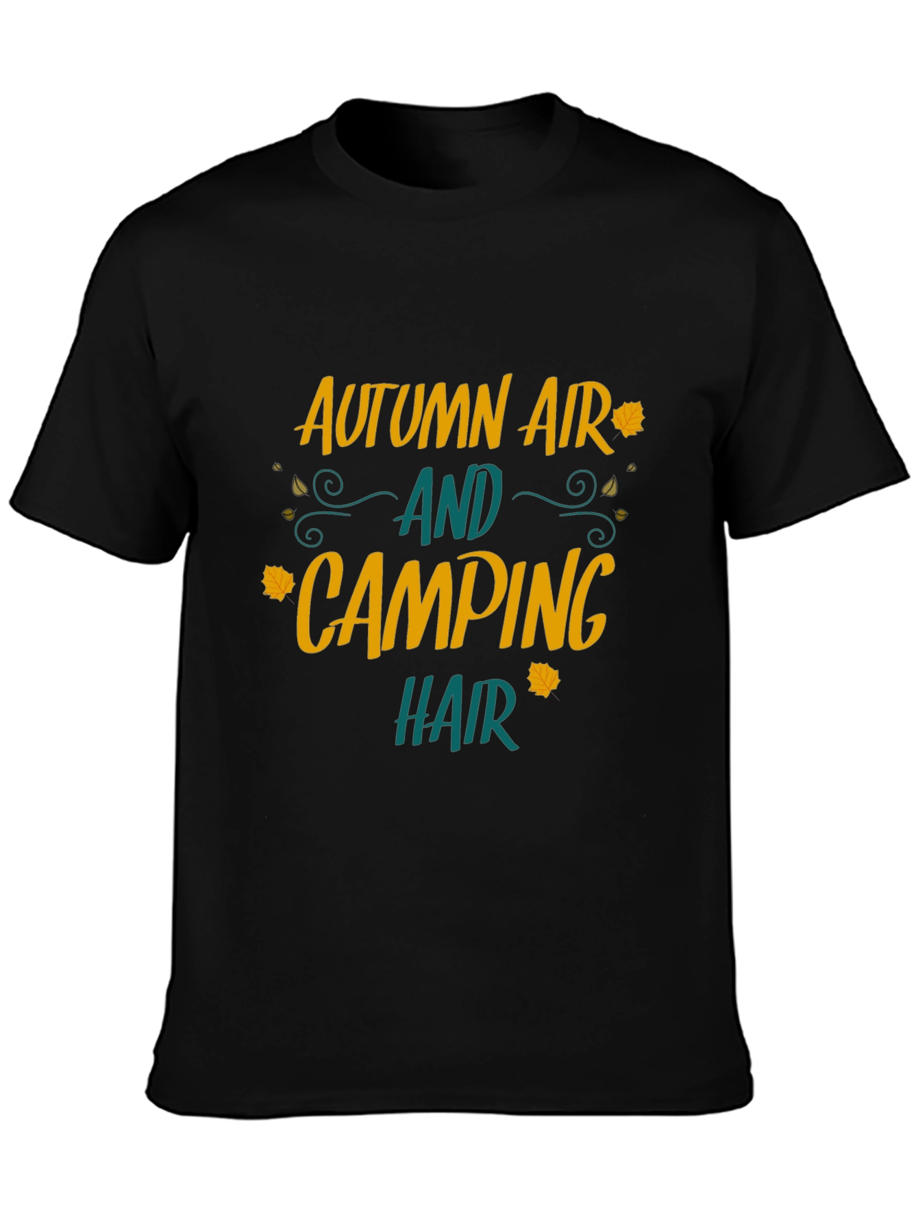 Autumn Air Camping Hair Graphic Tee