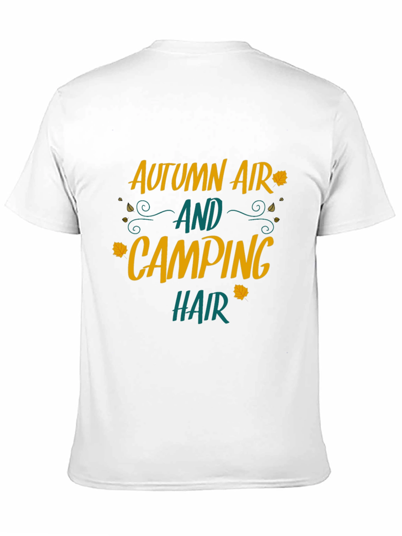 Autumn Air Camping Hair Graphic Tee
