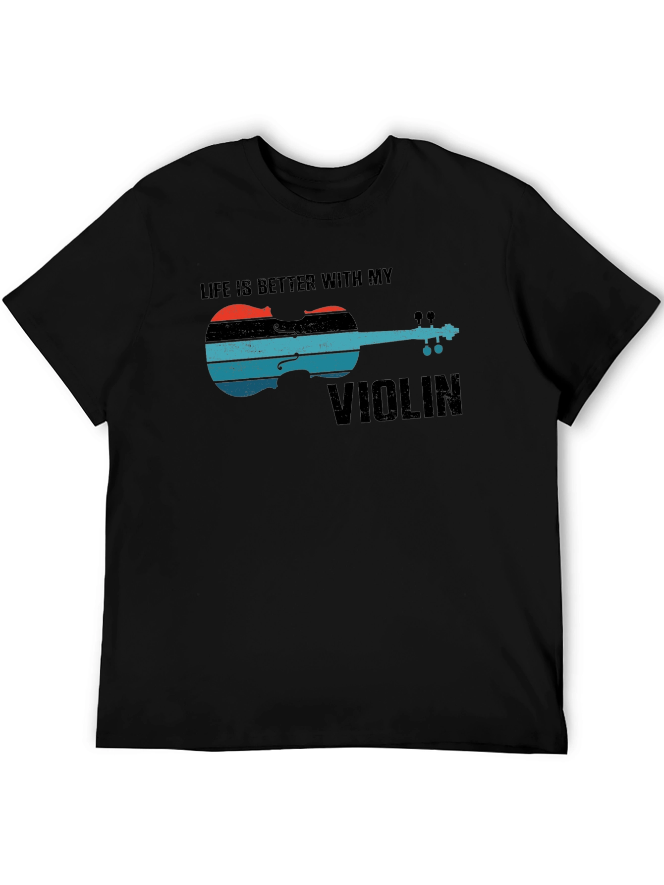 Life is Better with My Violin Graphic Tee
