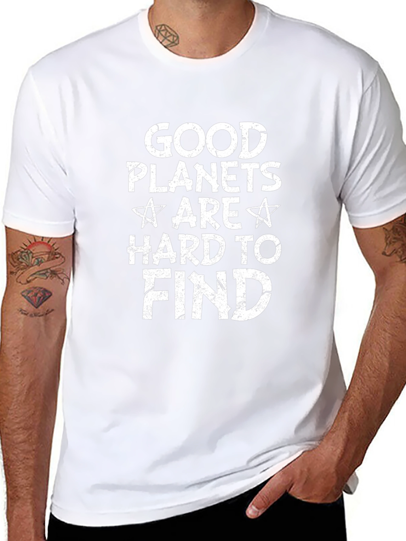 Good Planets Are Hard To Find Graphic T-Shirt