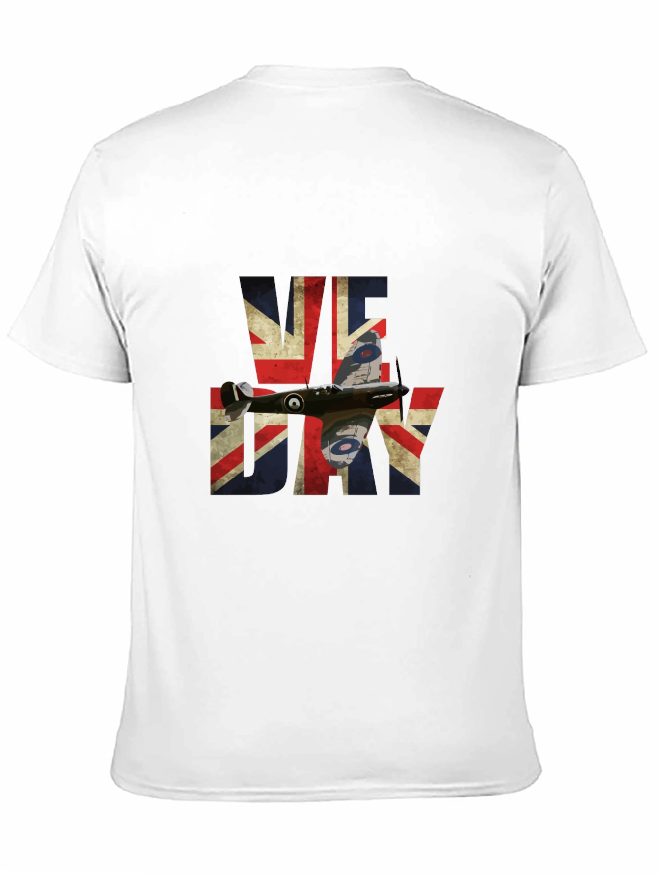VE Day Spitfire Union Jack T-Shirt