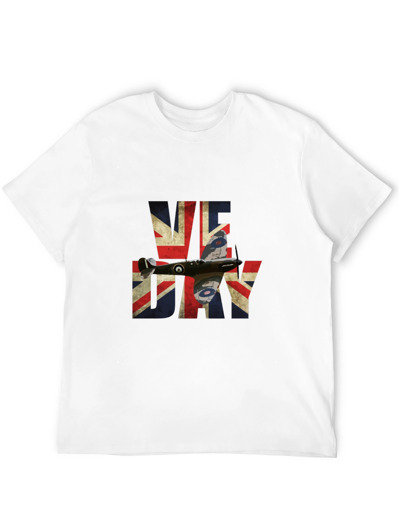 VE Day Spitfire Union Jack T-Shirt