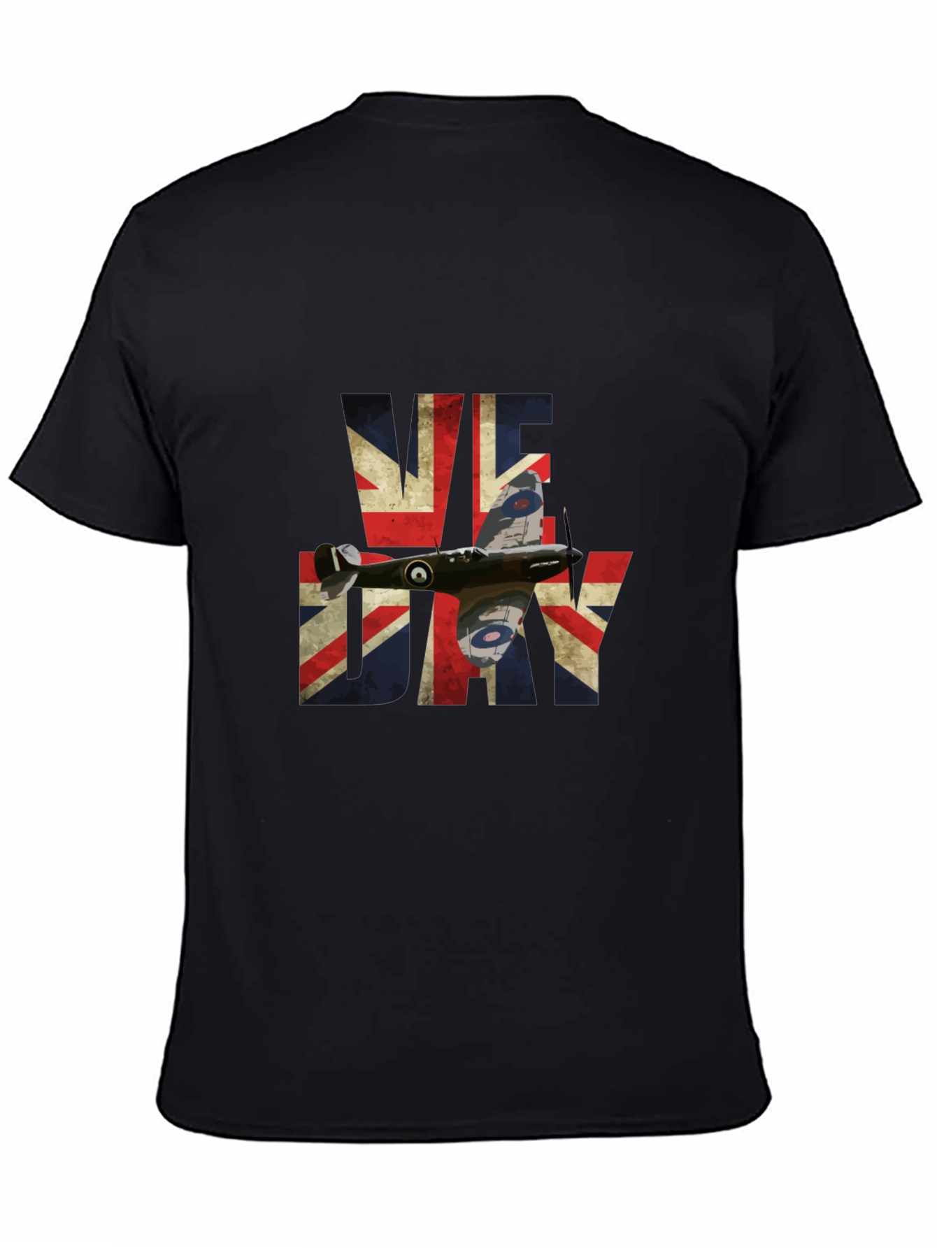 VE Day Spitfire Union Jack T-Shirt