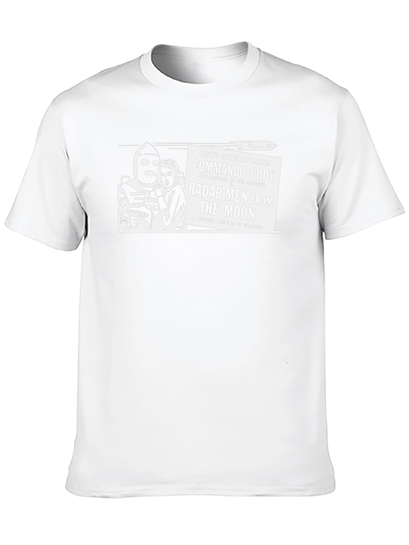 Commando Cody T-Shirt - Radar Men From The Moon