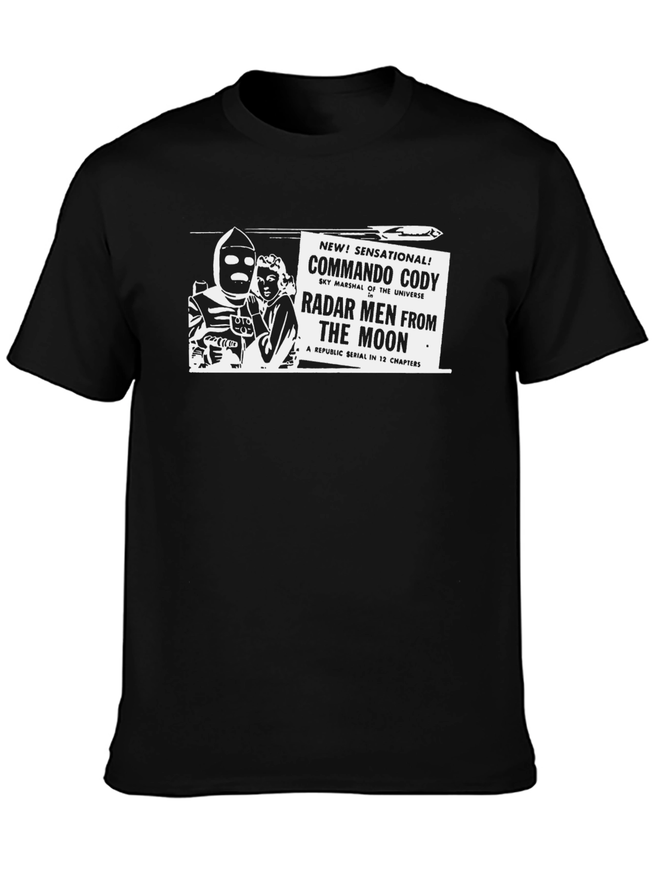Commando Cody T-Shirt - Radar Men From The Moon