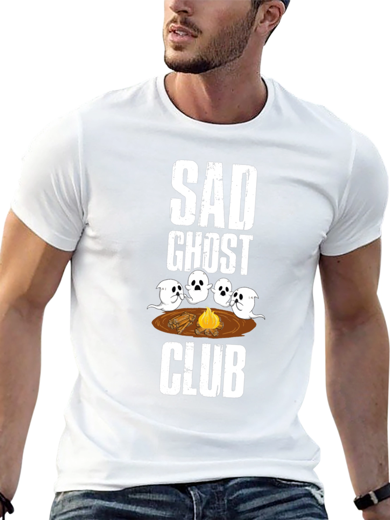 Sad Ghost Club Graphic T-Shirt