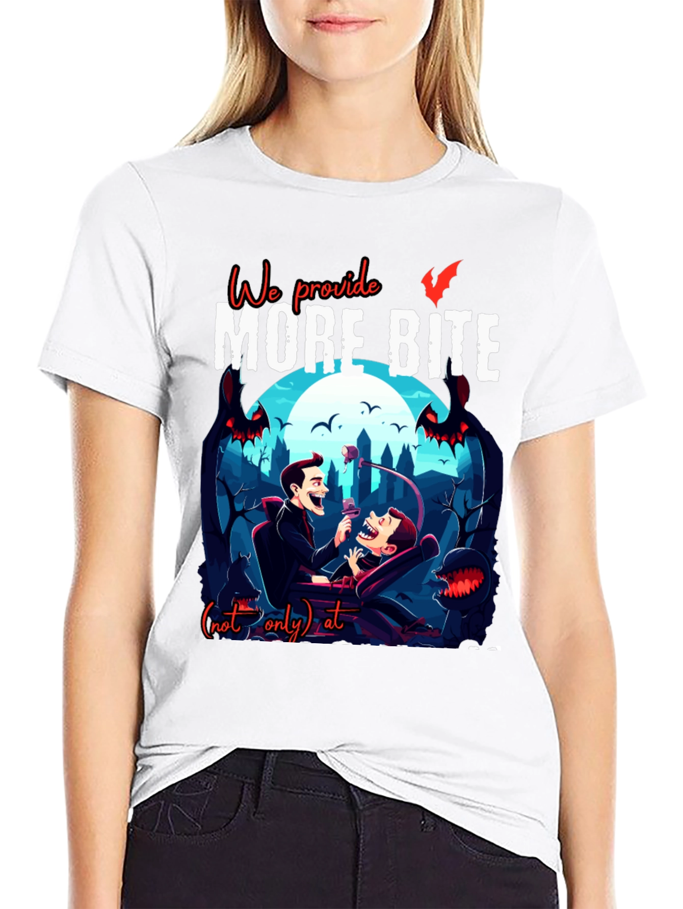 We Provide More Bite Vampire T-Shirt