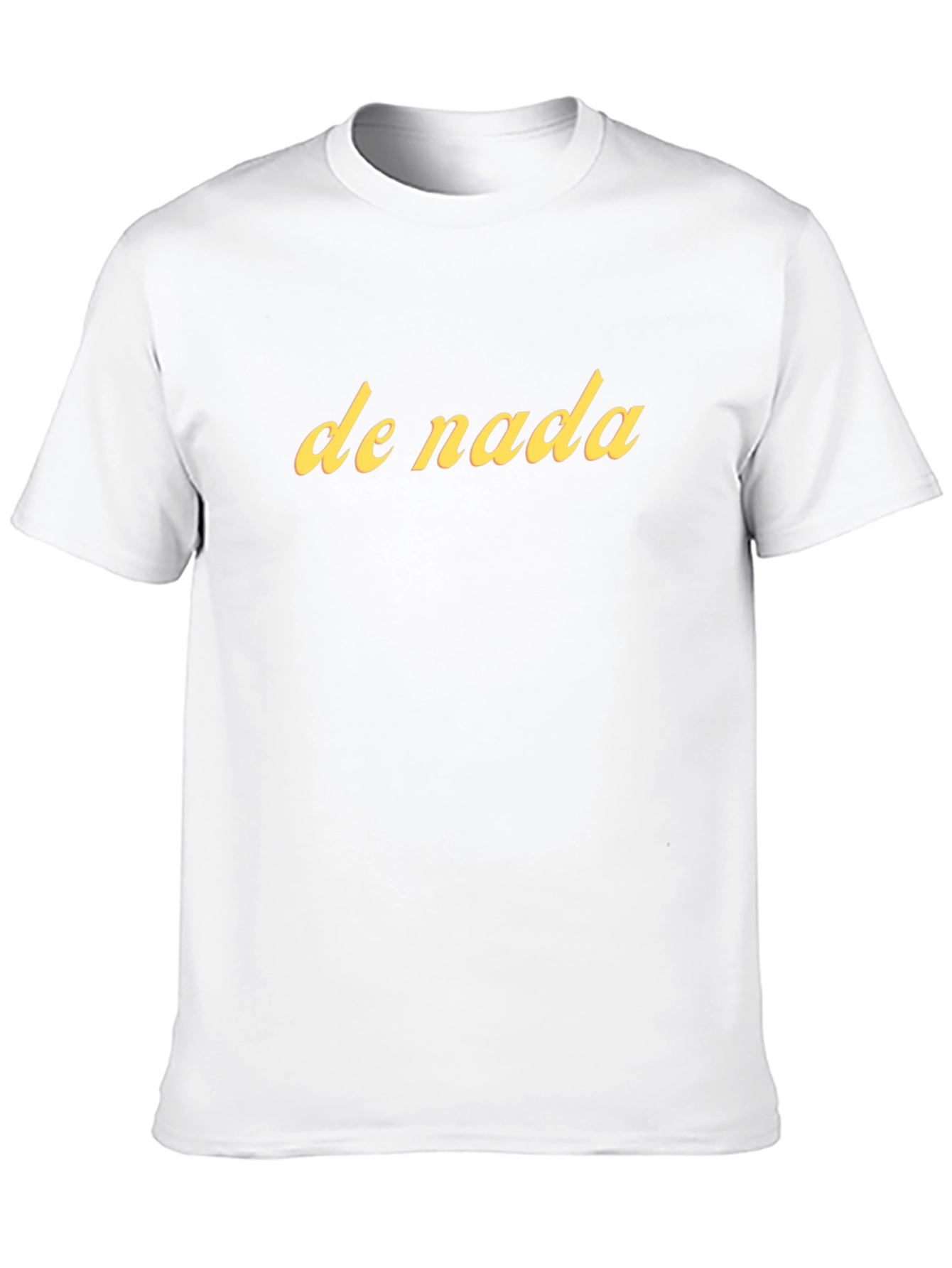 De Nada Graphic Tee - Black Cotton T-Shirt