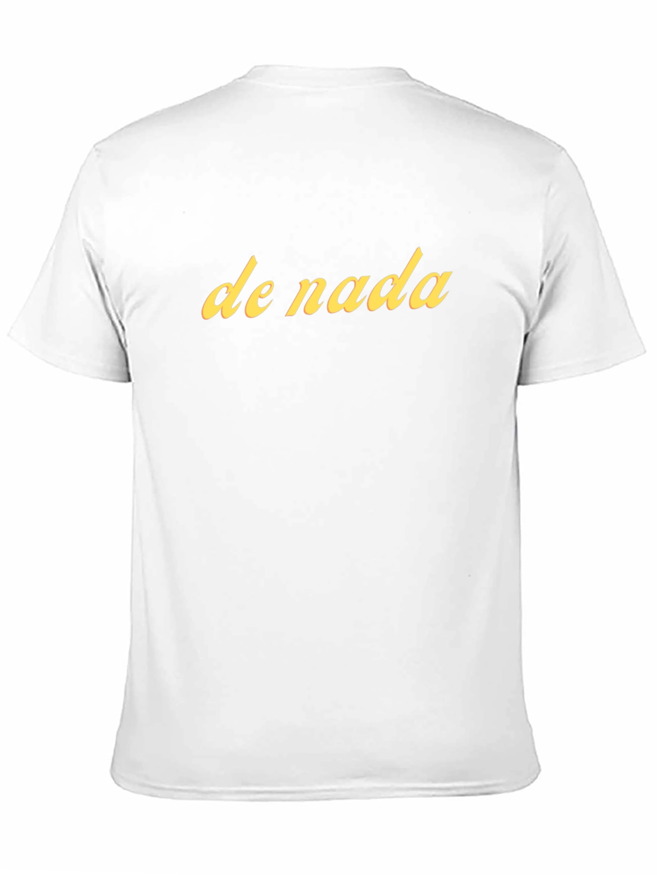 De Nada Graphic Tee - Black Cotton T-Shirt