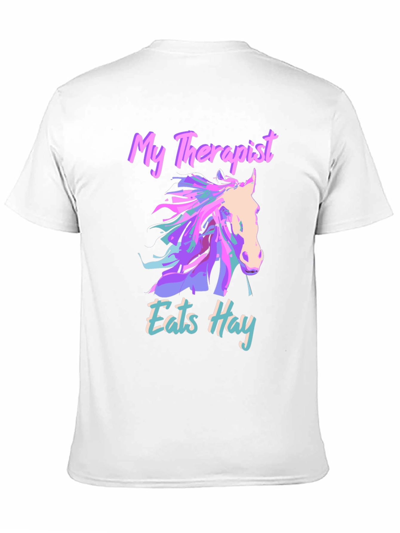 My Therapist Eats Hay Graphic T-Shirt
