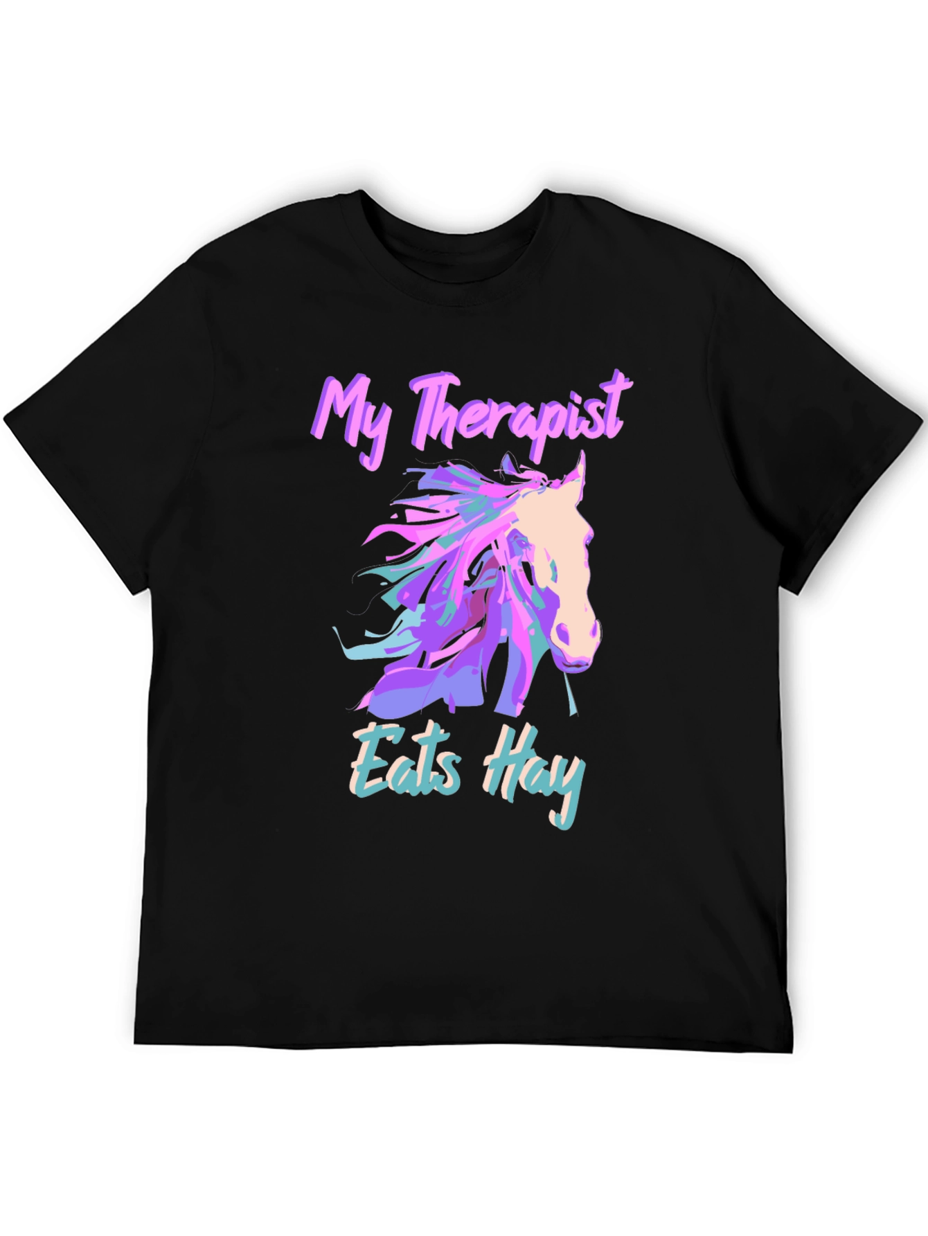 My Therapist Eats Hay Graphic T-Shirt