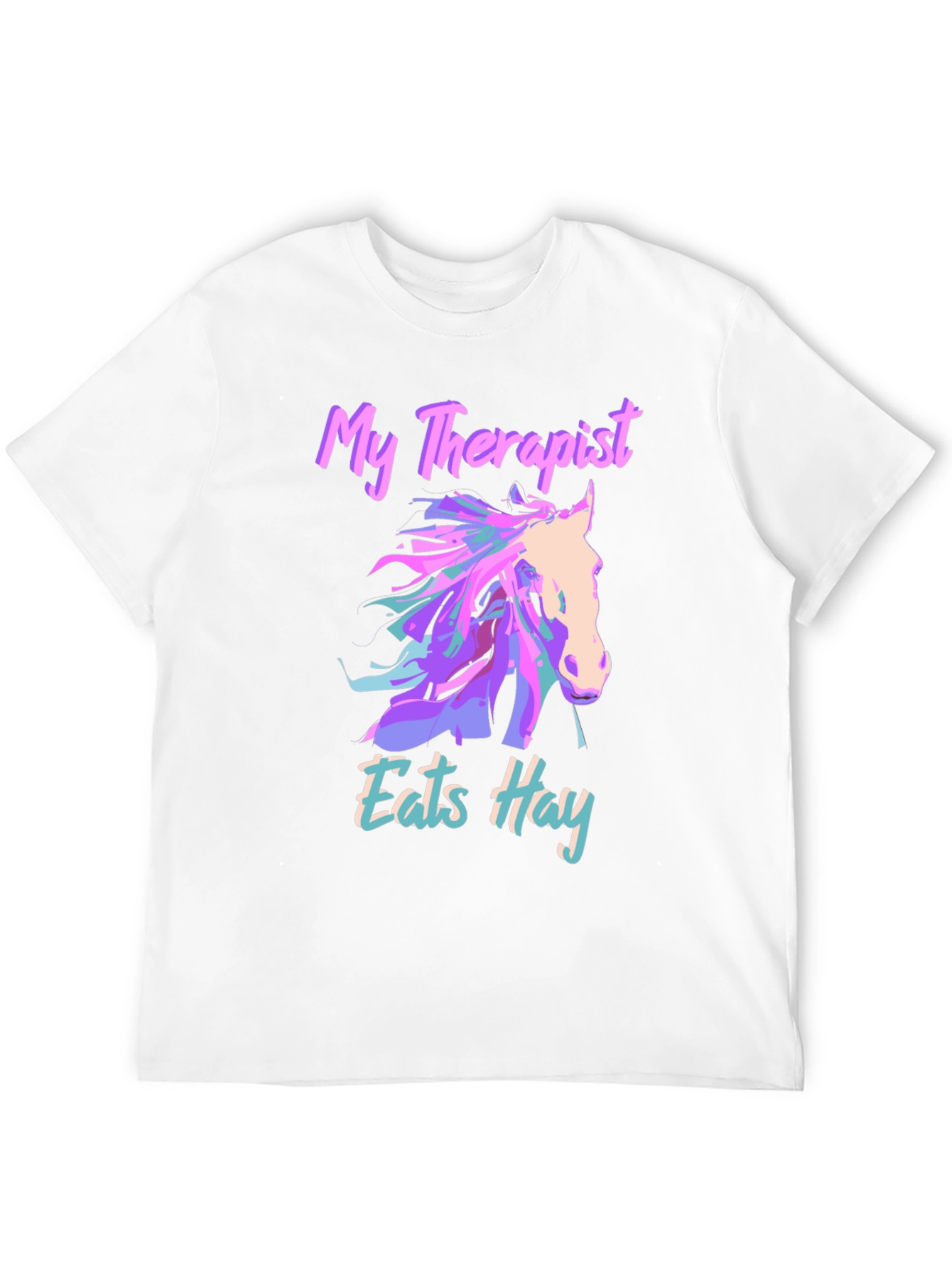 My Therapist Eats Hay Graphic T-Shirt
