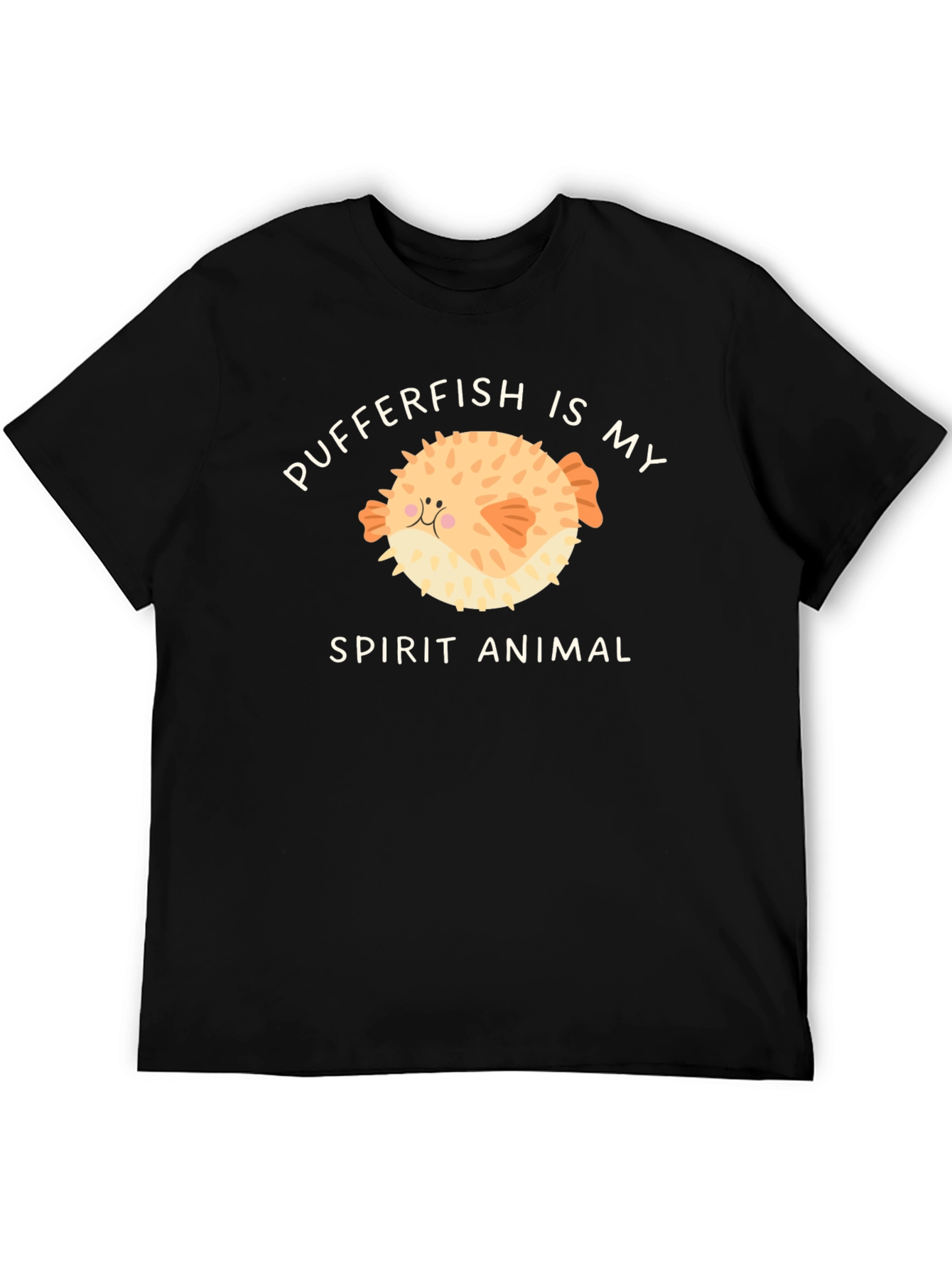 Pufferfish Spirit Animal Graphic Tee