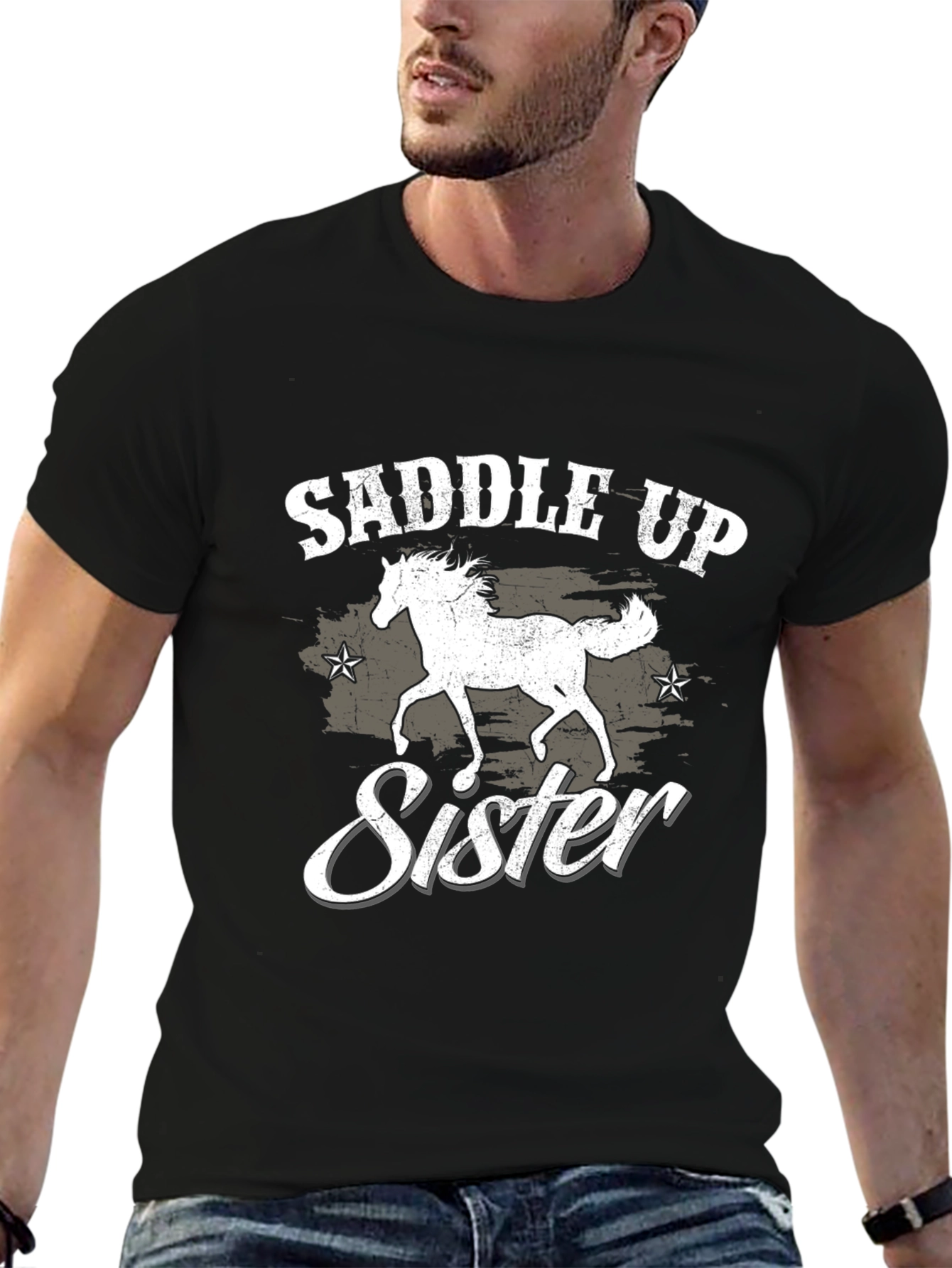 Saddle Up Sister Graphic T-Shirt