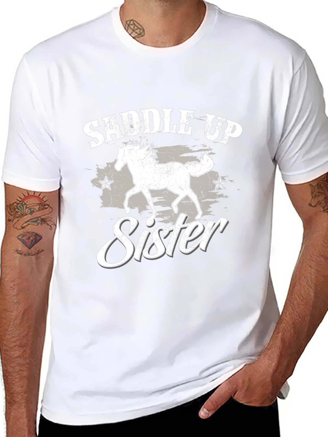 Saddle Up Sister Graphic T-Shirt